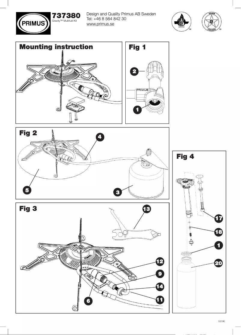Image de la première page du manuel de l'appareil 737380