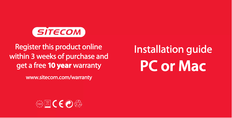 Page n°1 - Manuel utilisateur Sitecom LN-556