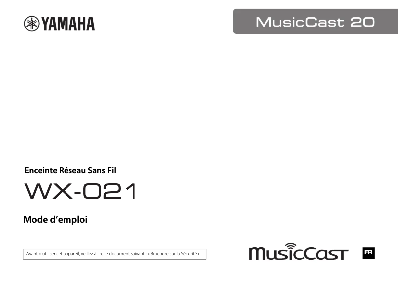Page n°1 - Manuel utilisateur Yamaha Musiccast 20