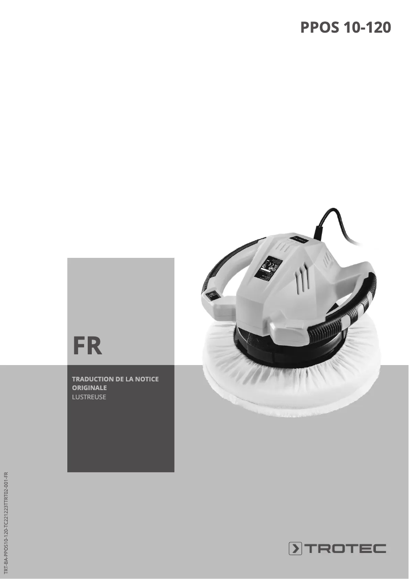 Página 1 del manual Manual de usuario Trotec PPOS 10-120