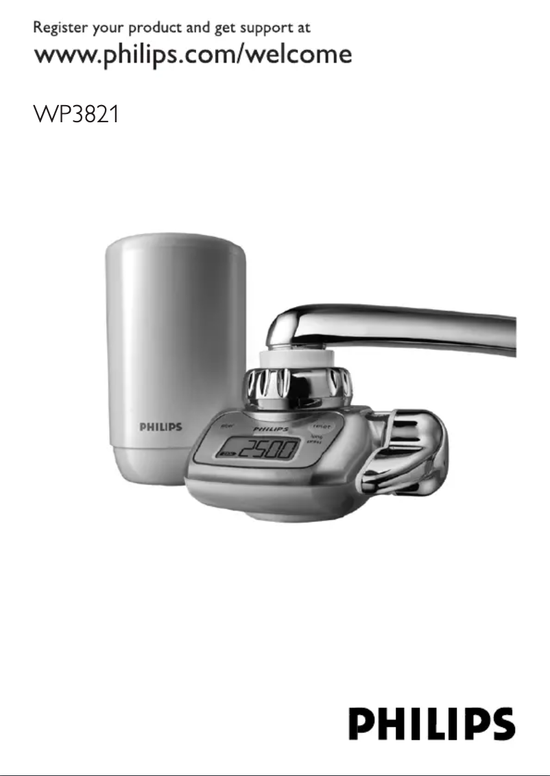 Page n°1 - Manuel utilisateur Philips WP3821