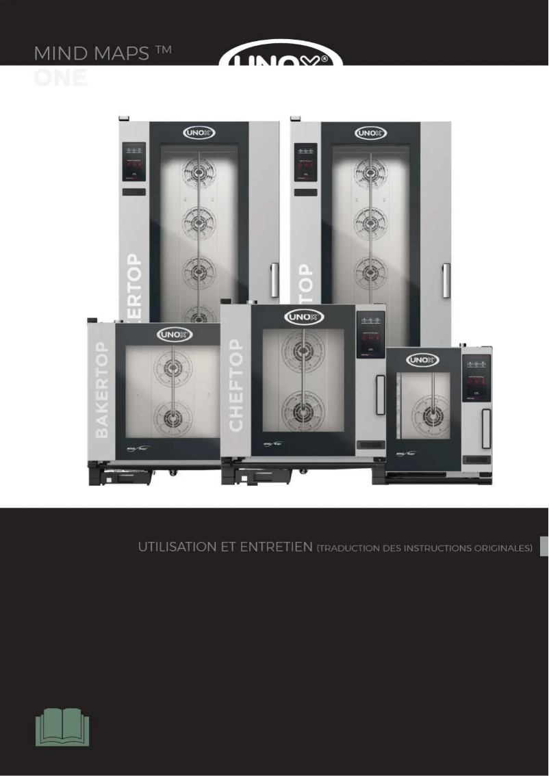 Página 1 del manual Manual de usuario Unox CHEFTOP MIND.Maps BIG COMPACT ONE