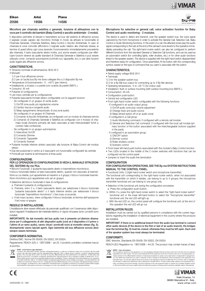 Image de la première page du manuel de l'appareil 20586