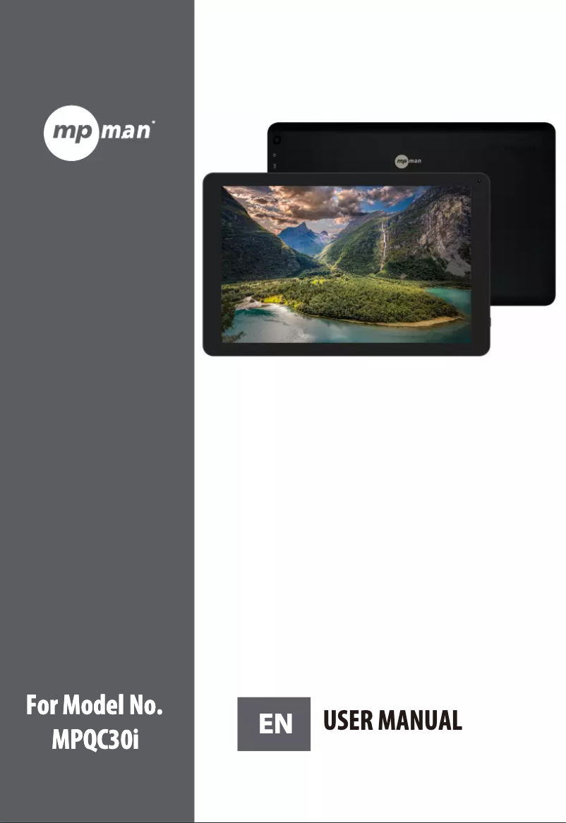 Página 1 del manual Manual de usuario Mpman MPQC30i