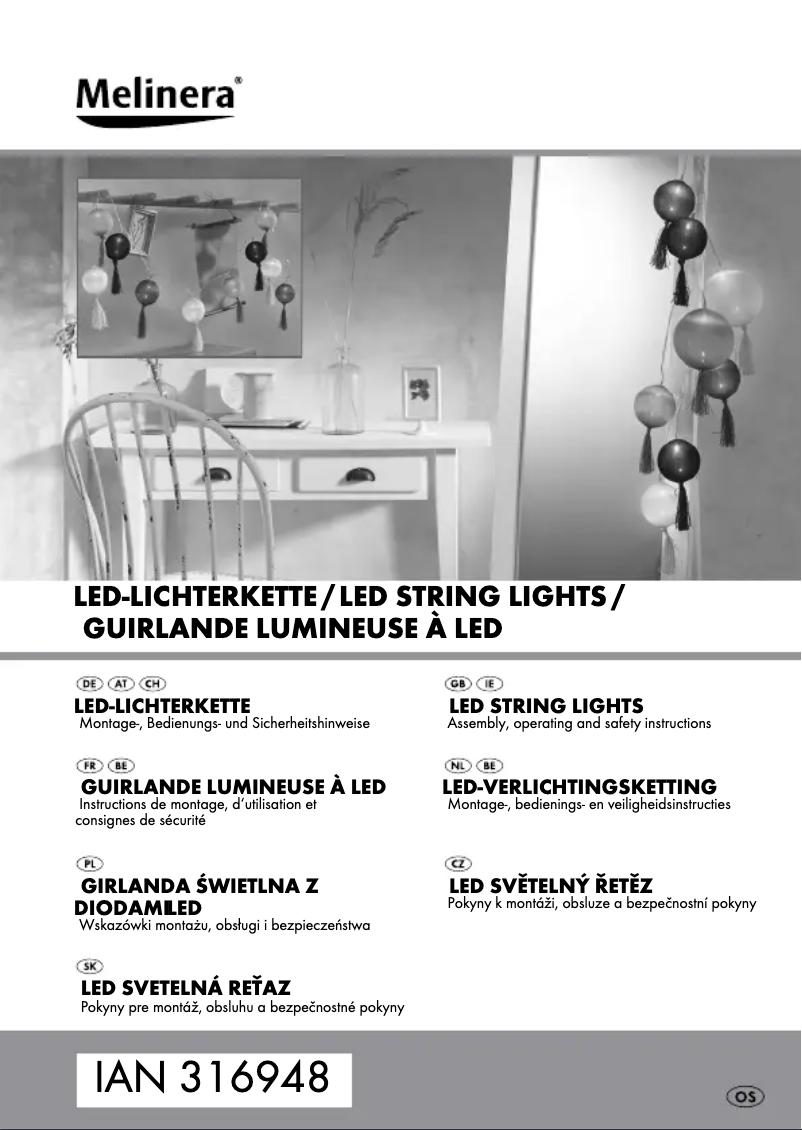 Image de la première page du manuel de l'appareil HG04807A