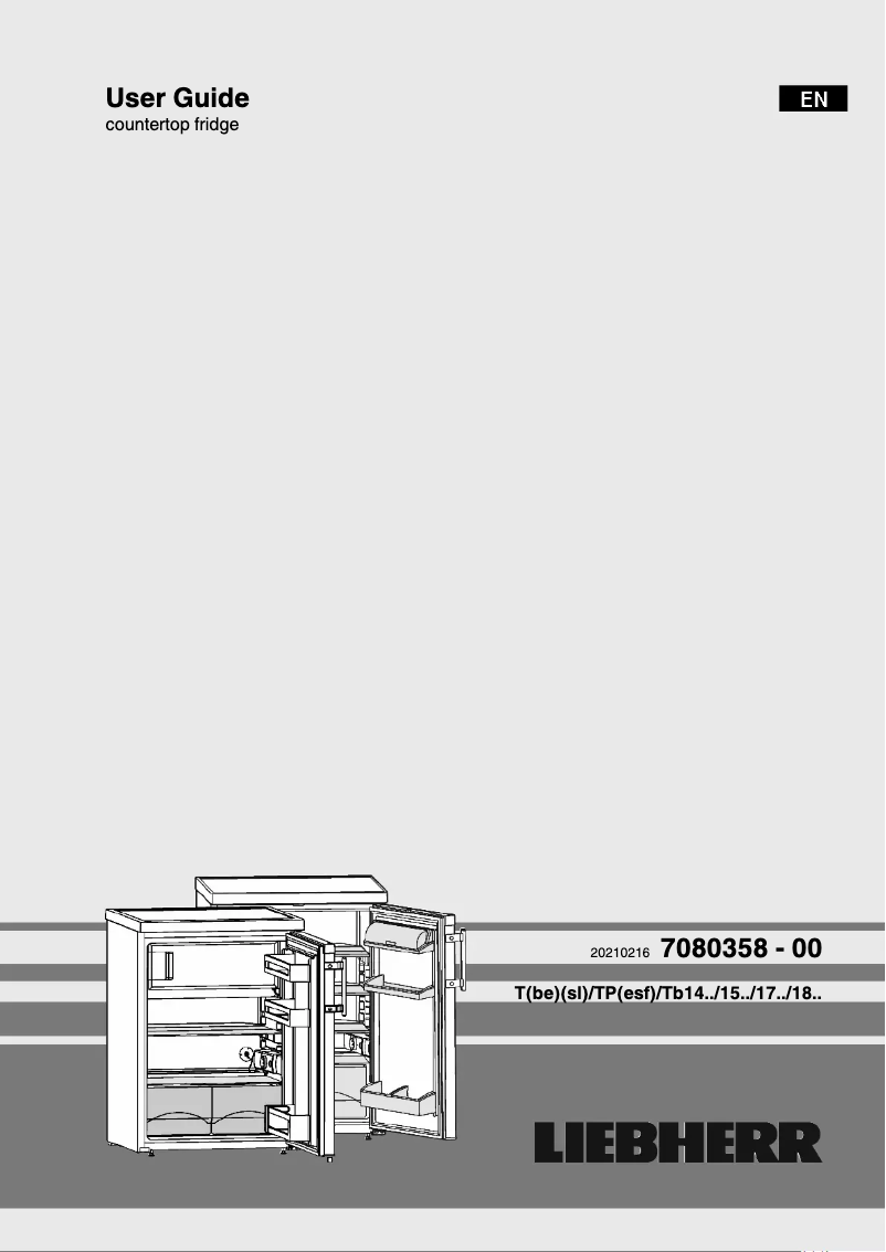 Image de la première page du manuel de l'appareil T 1400