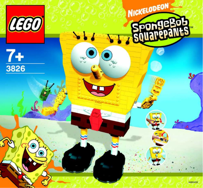 Página 1 del manual Manual de usuario Lego Spongebob 3826