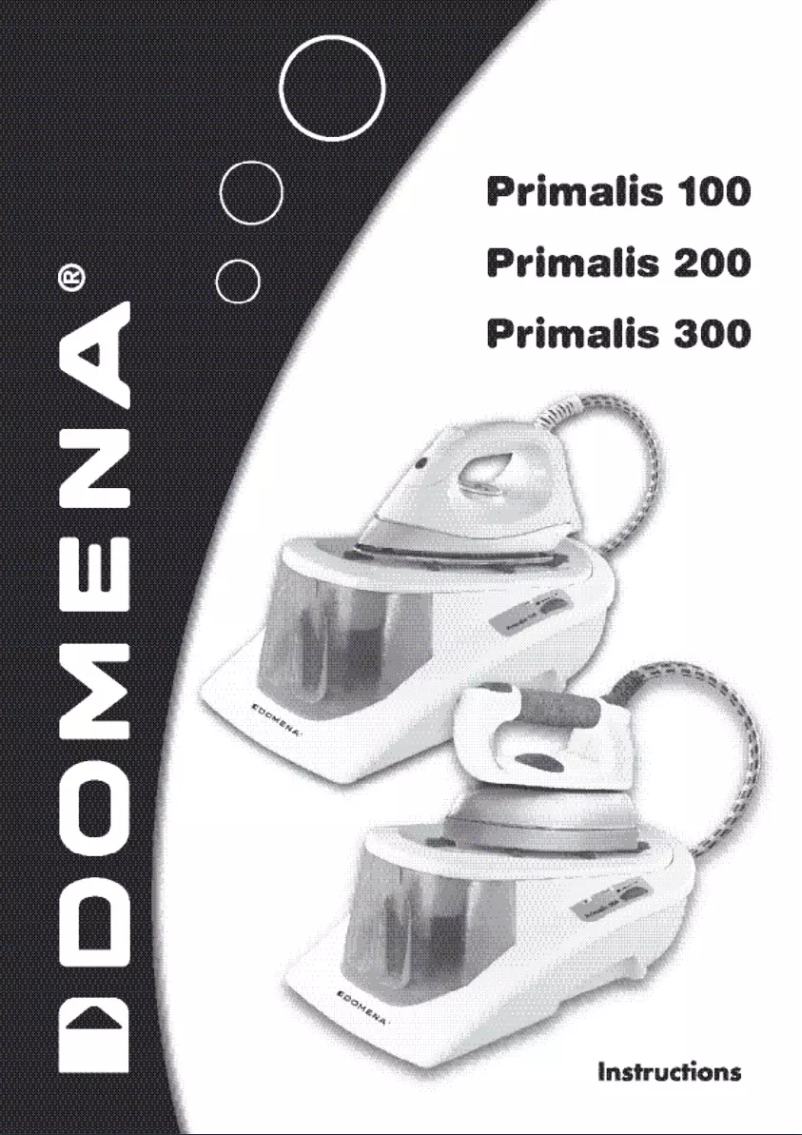 Image de la première page du manuel de l'appareil Primalis 200