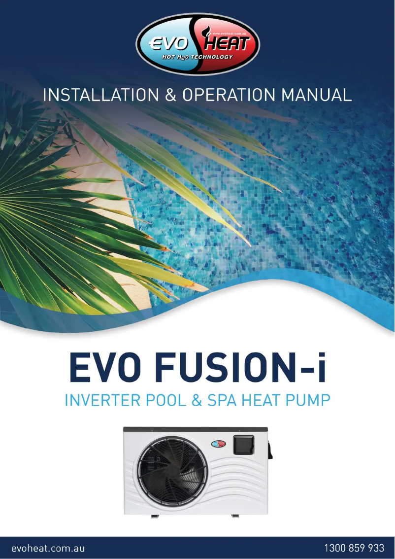 Page n°1 - Manuel utilisateur EvoHeat Evo Fusion-i