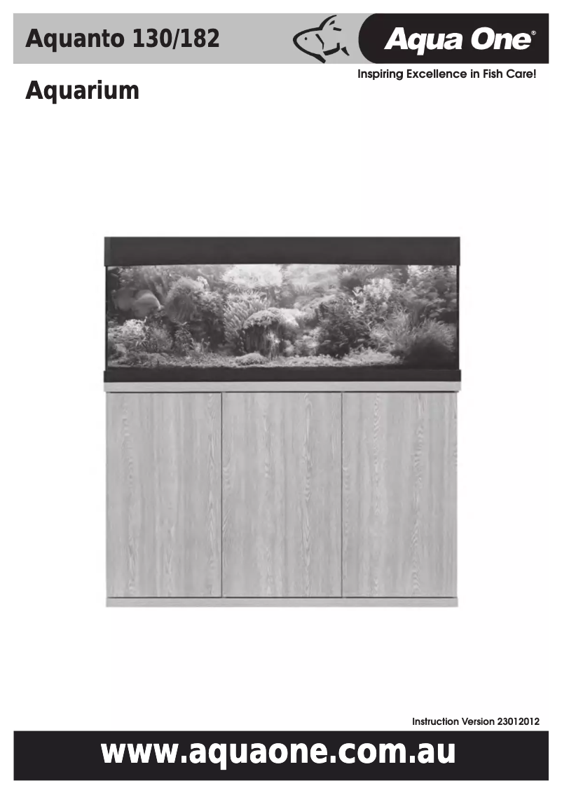 Página 1 del manual Manual de usuario Aqua One Aquanto 182