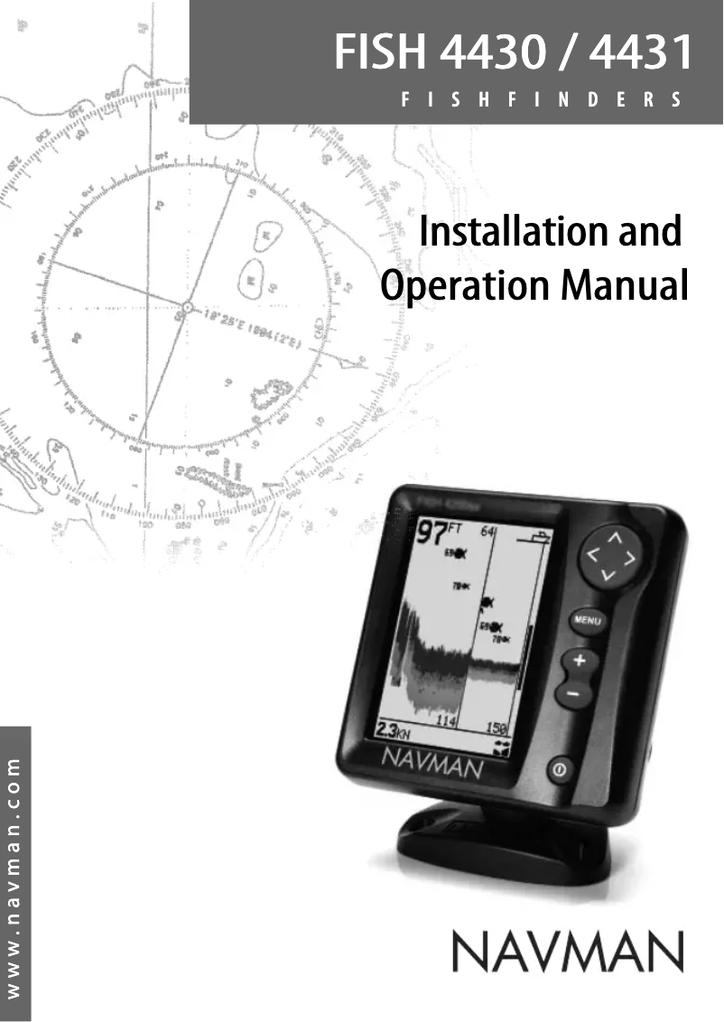 Page n°1 - Manuel utilisateur Navman Fish 4431
