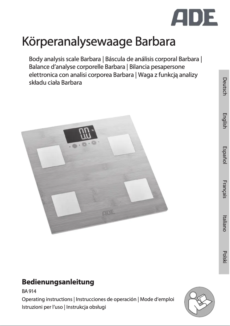 Image de la première page du manuel de l'appareil Barbara BA 914