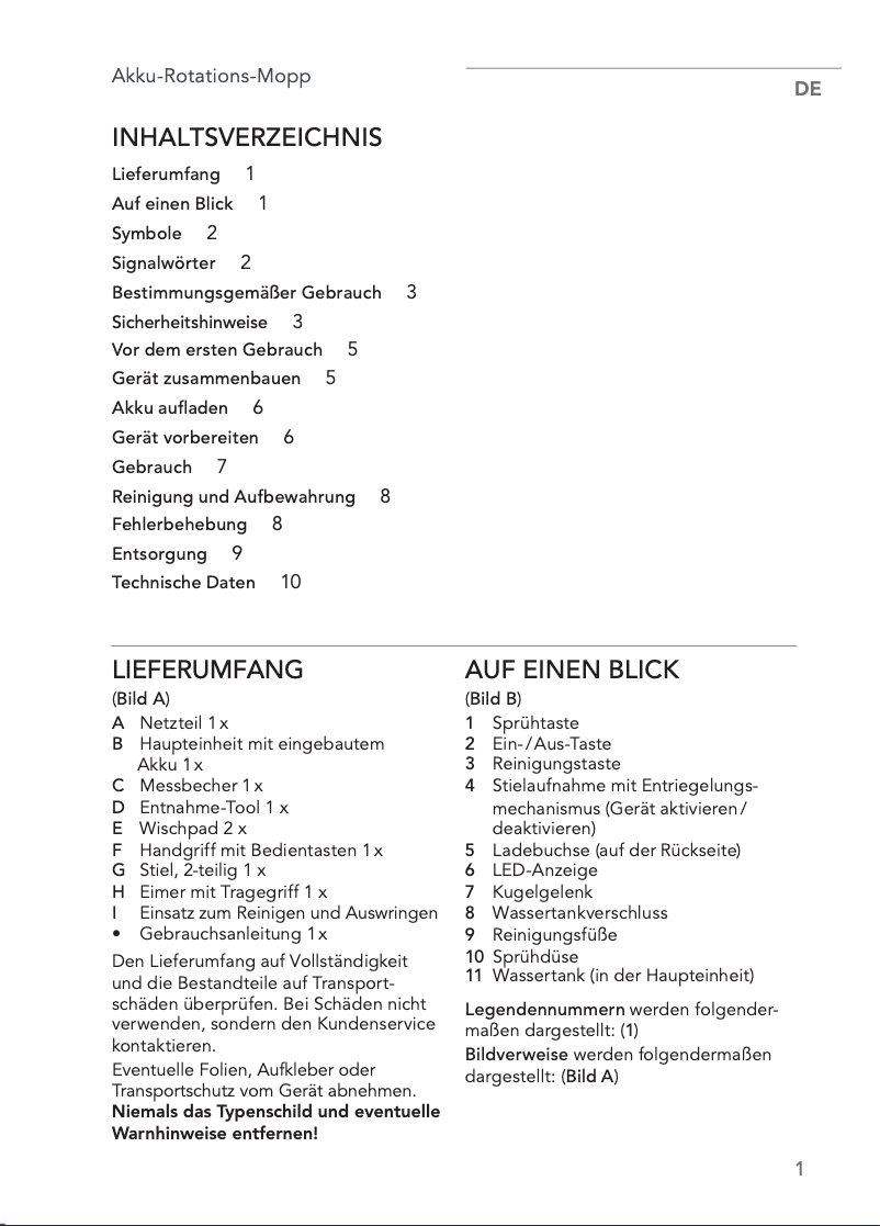 Imagen de la primera página del manual del dispositivo 01017