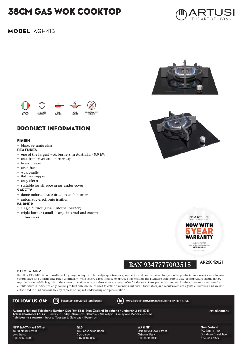 Image de la première page du manuel de l'appareil AGH41B