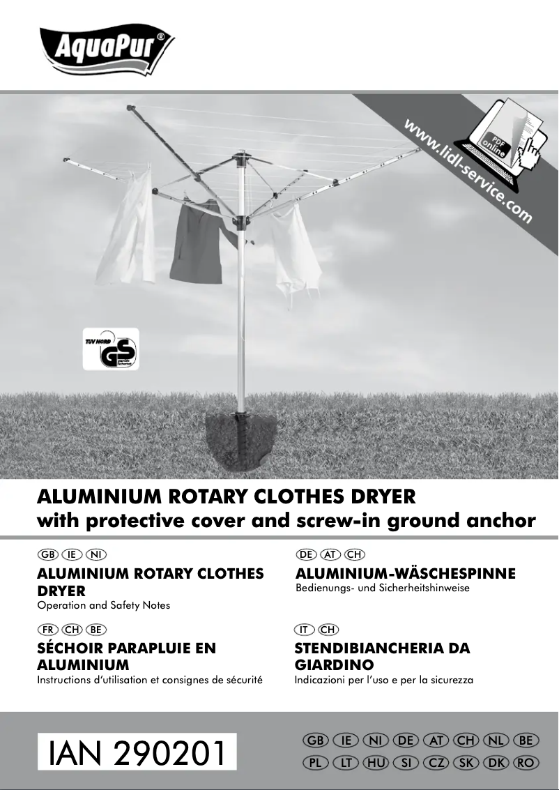 Page n°1 - Manuel utilisateur AquaPur IAN 290201
