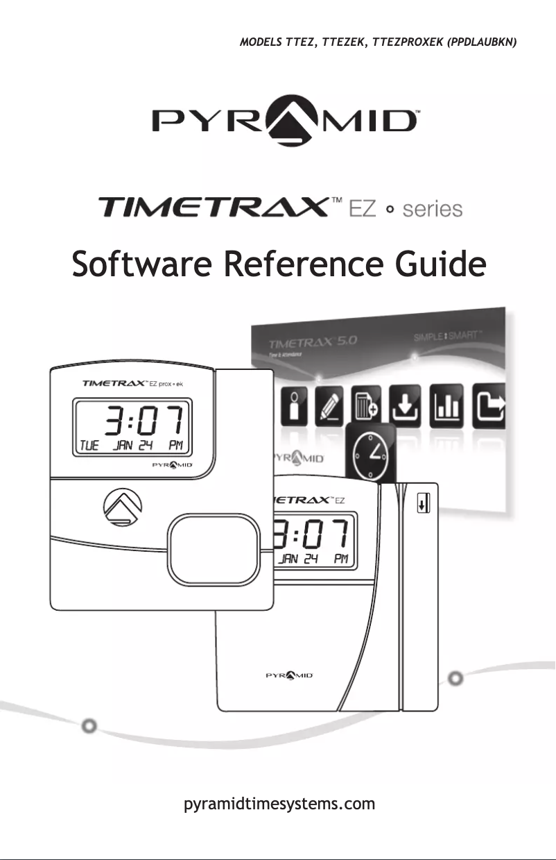 Página 1 del manual Manual de usuario Pyramid Time Systems PPDLAUBKN