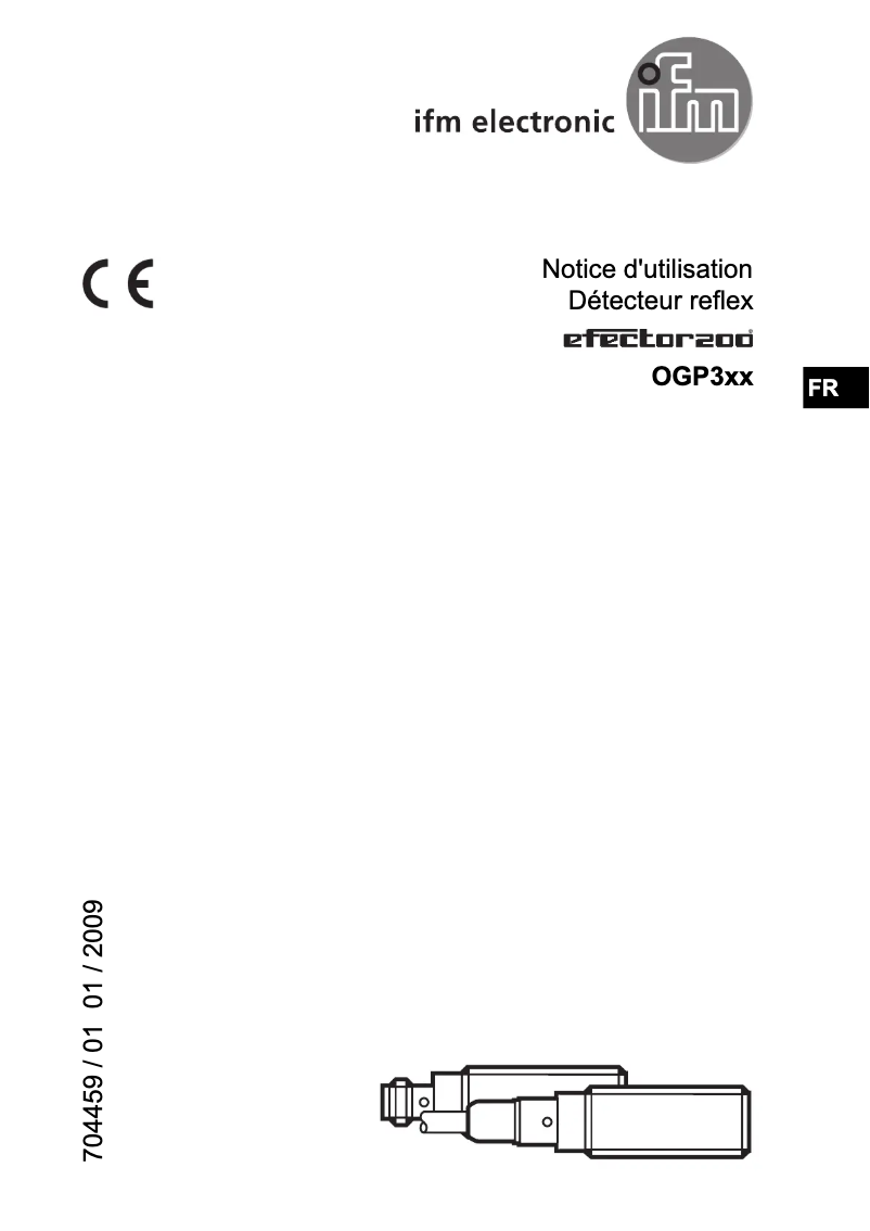 Image de la première page du manuel de l'appareil OGP301
