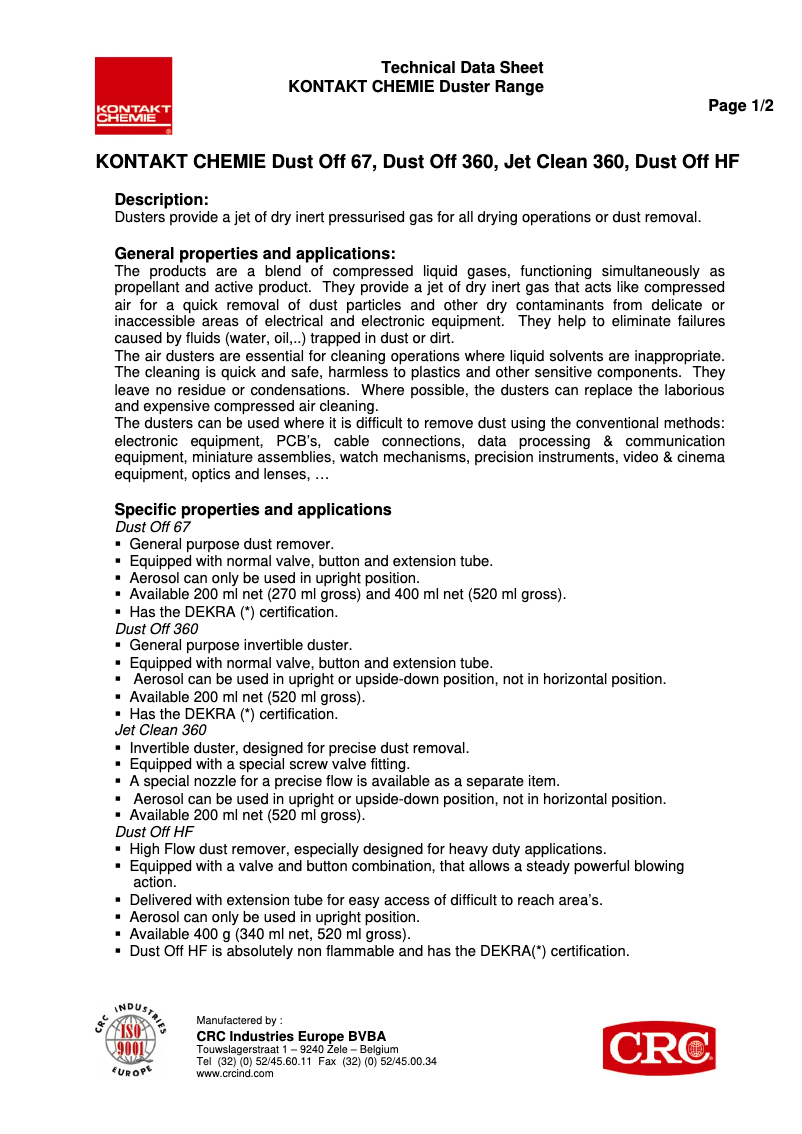 Page 1 de la notice Manuel utilisateur Monacor KDS67-200