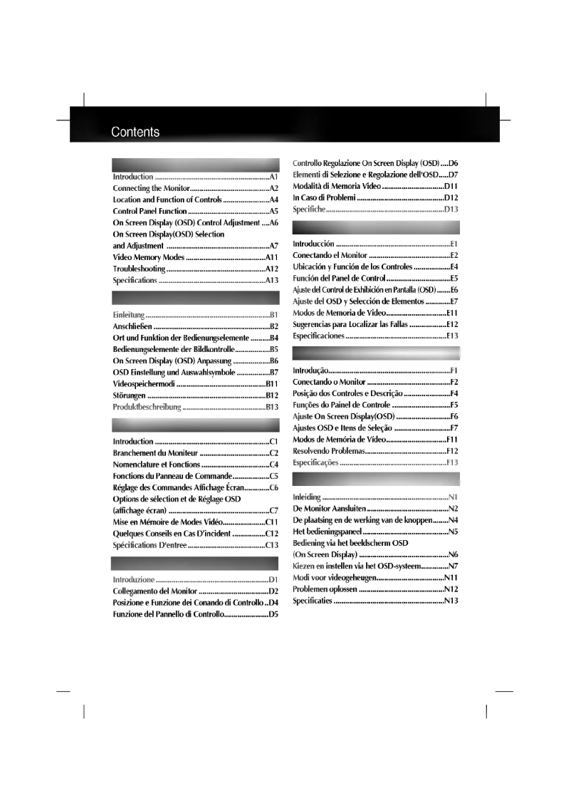 Image de la première page du manuel de l'appareil CB773D