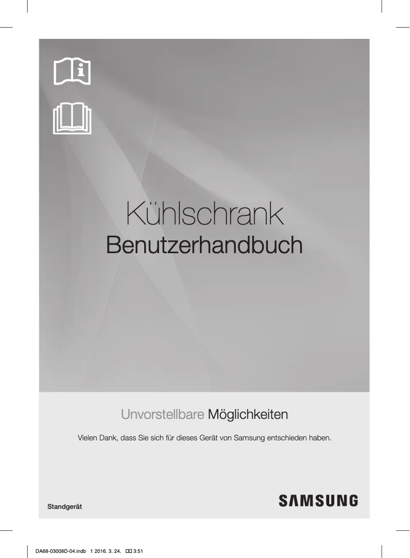 Page n°1 - Manuel utilisateur Samsung RR35H60057F
