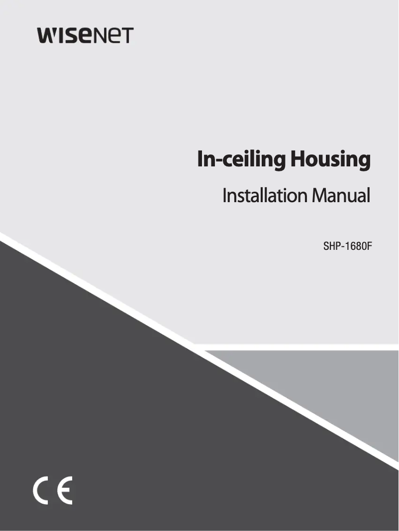 Page 1 de la notice Manuel utilisateur Hanwha SHP-1680F