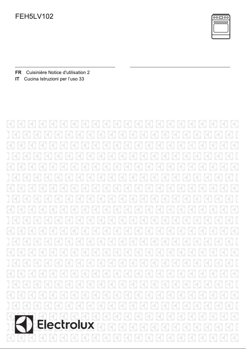 Page 1 de la notice Manuel utilisateur Electrolux FEH5LV102