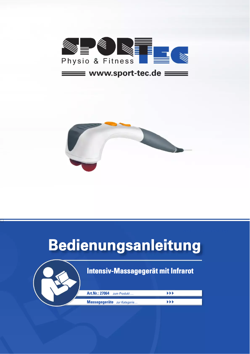 Page n°1 - Manuel utilisateur Sport-Tec 27064