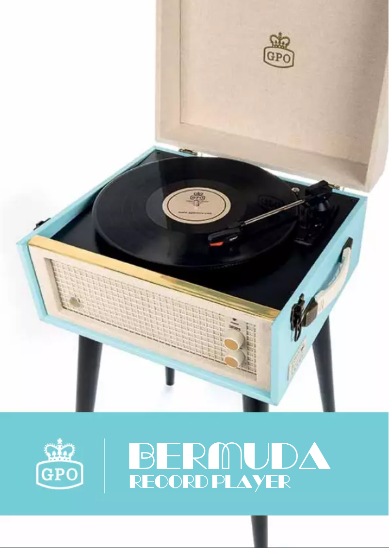 Page 1 de la notice Manuel utilisateur Crosley T100