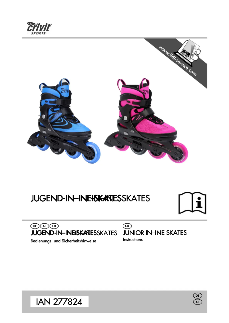 Página 1 del manual Manual de usuario Crivit IAN 277824