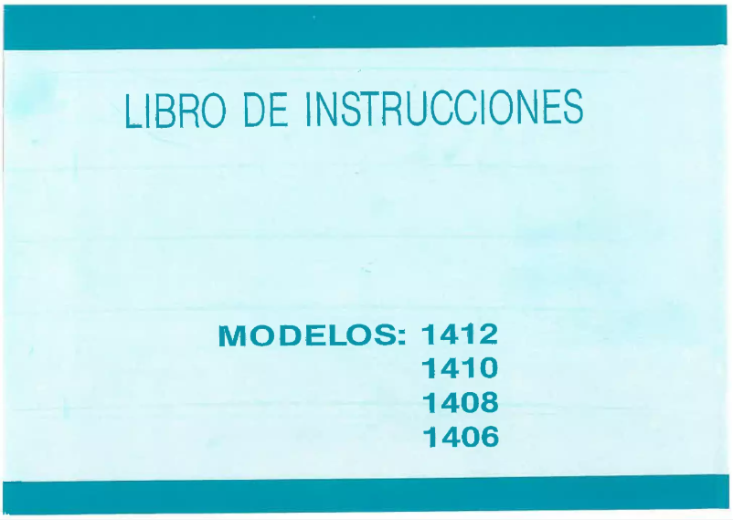 Página 1 del manual Manual de usuario Alfa 1408