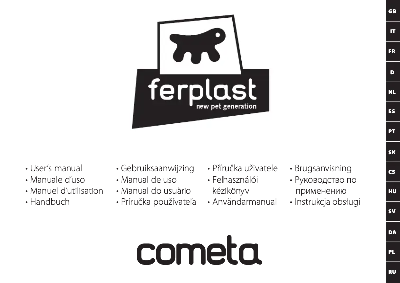 Page n°1 - Manuel utilisateur Ferplast Cometa