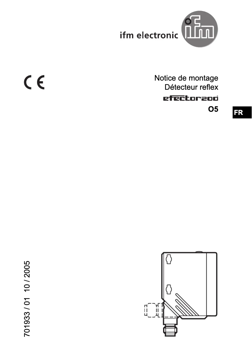 Page n°1 - Manuel utilisateur IFM O5P200