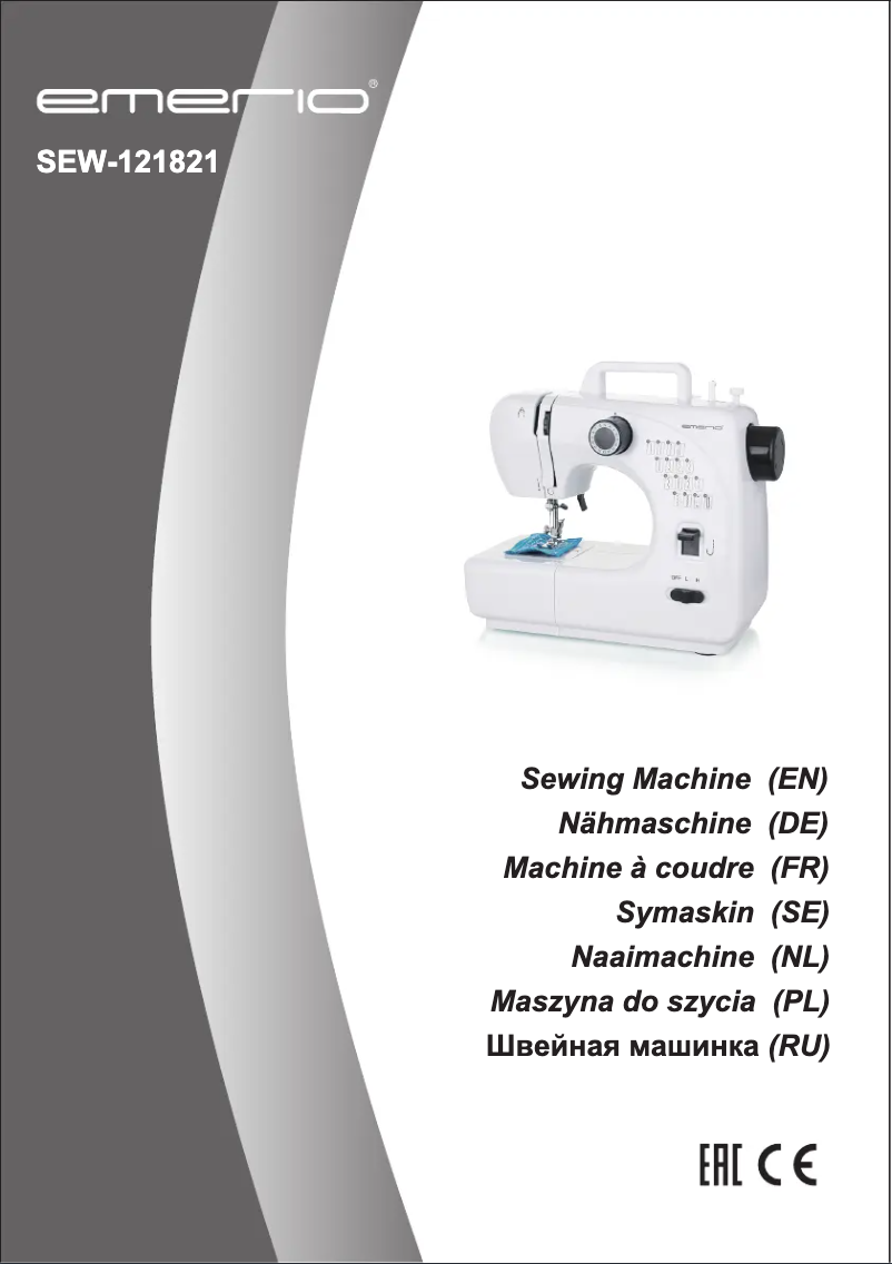 Página 1 del manual Manual de usuario Emerio SEW-121821