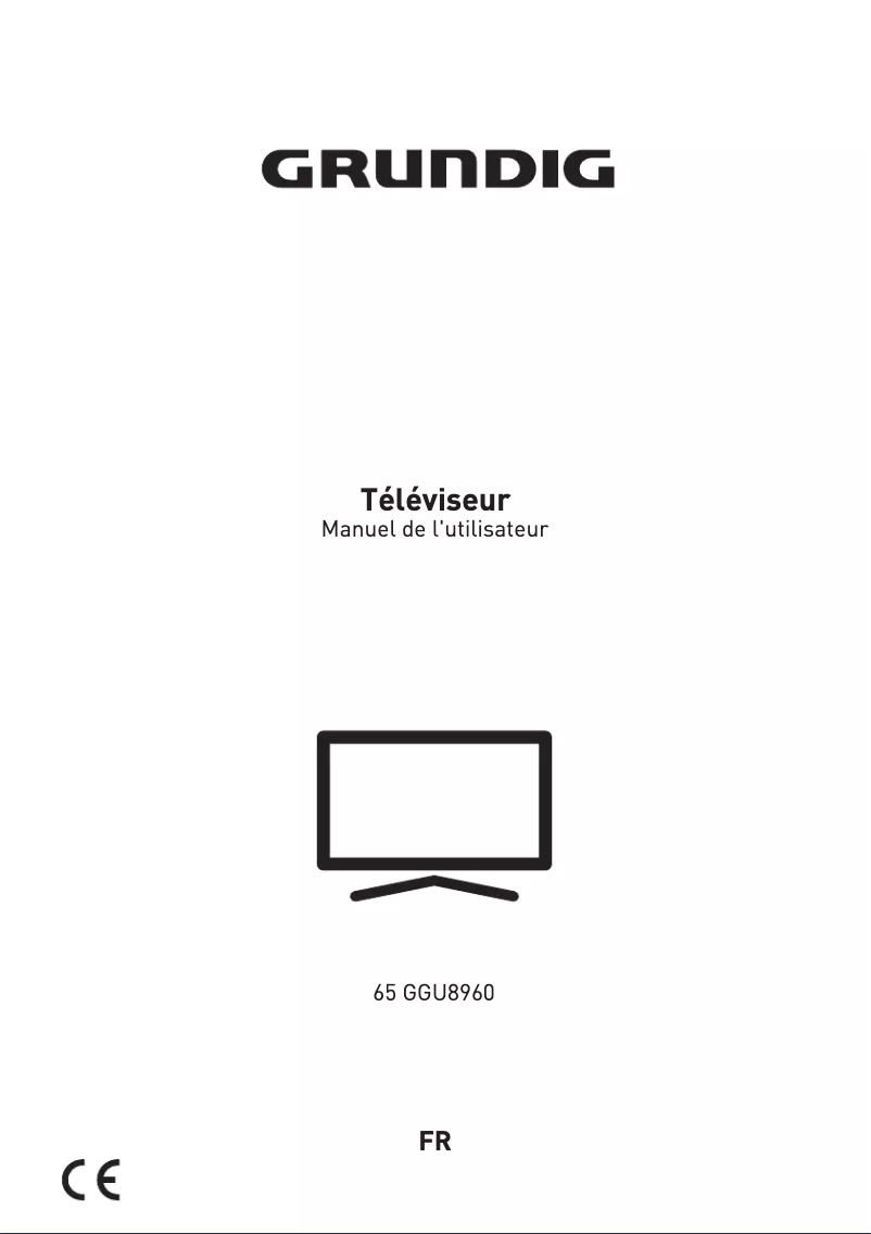 Page 1 de la notice Manuel utilisateur Grundig 65GGU8960