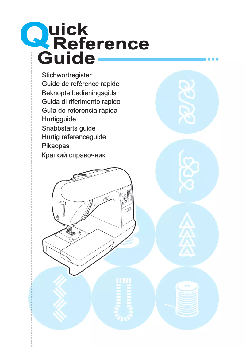 Page n°1 - Manuel utilisateur Brother NX-250