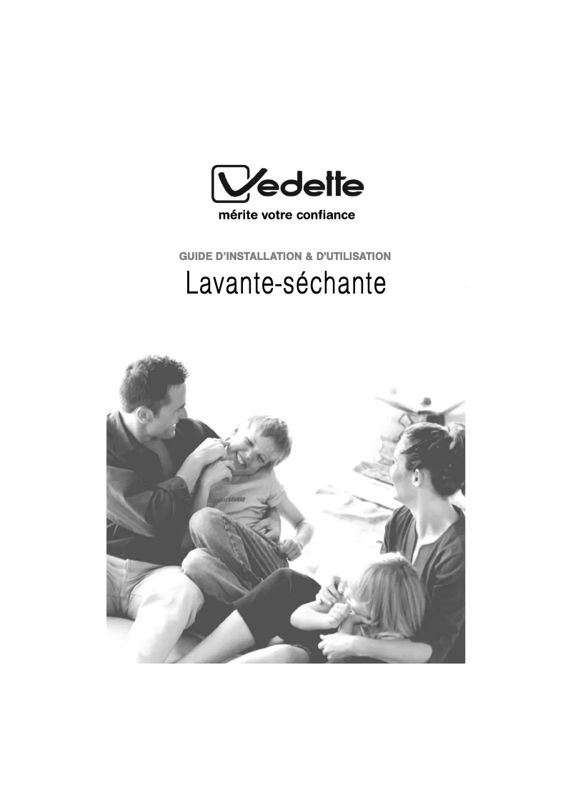 Page n°1 - Manuel utilisateur Vedette VLTS6124