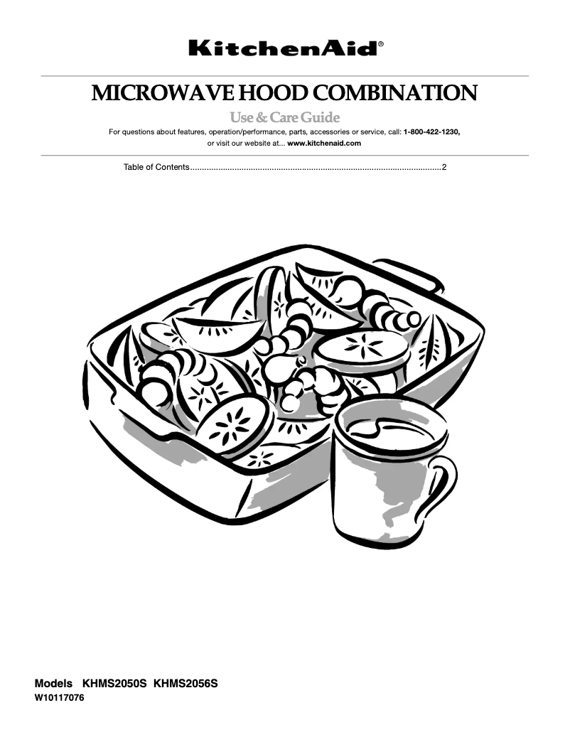Page n°1 - Manuel utilisateur KitchenAid KHMS2050SSS1
