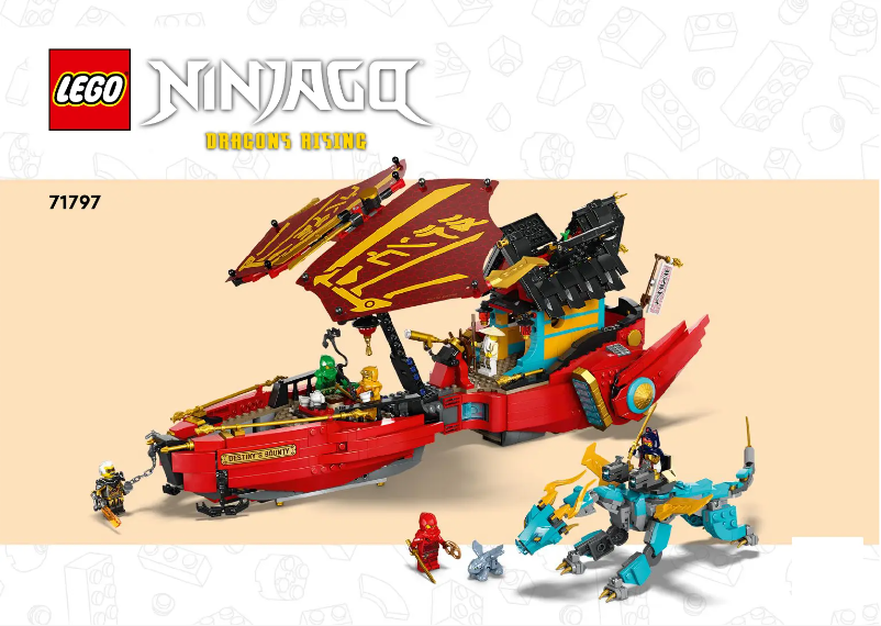 Page n°1 - Consignes visuelles Lego Ninjago 71797