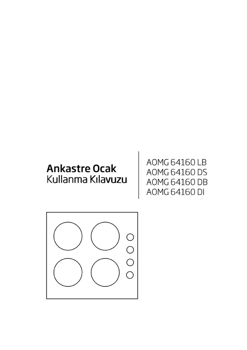 Image de la première page du manuel de l'appareil AOMG 64160 LB