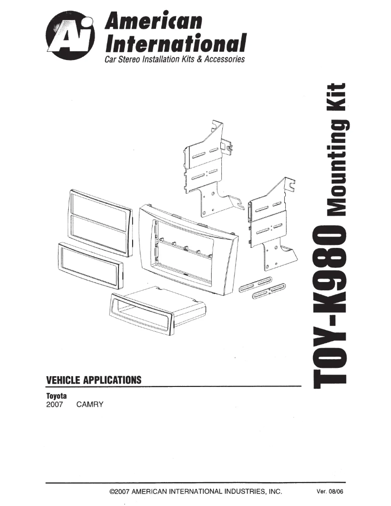 Page n°1 - Manuel utilisateur American International TOYK980