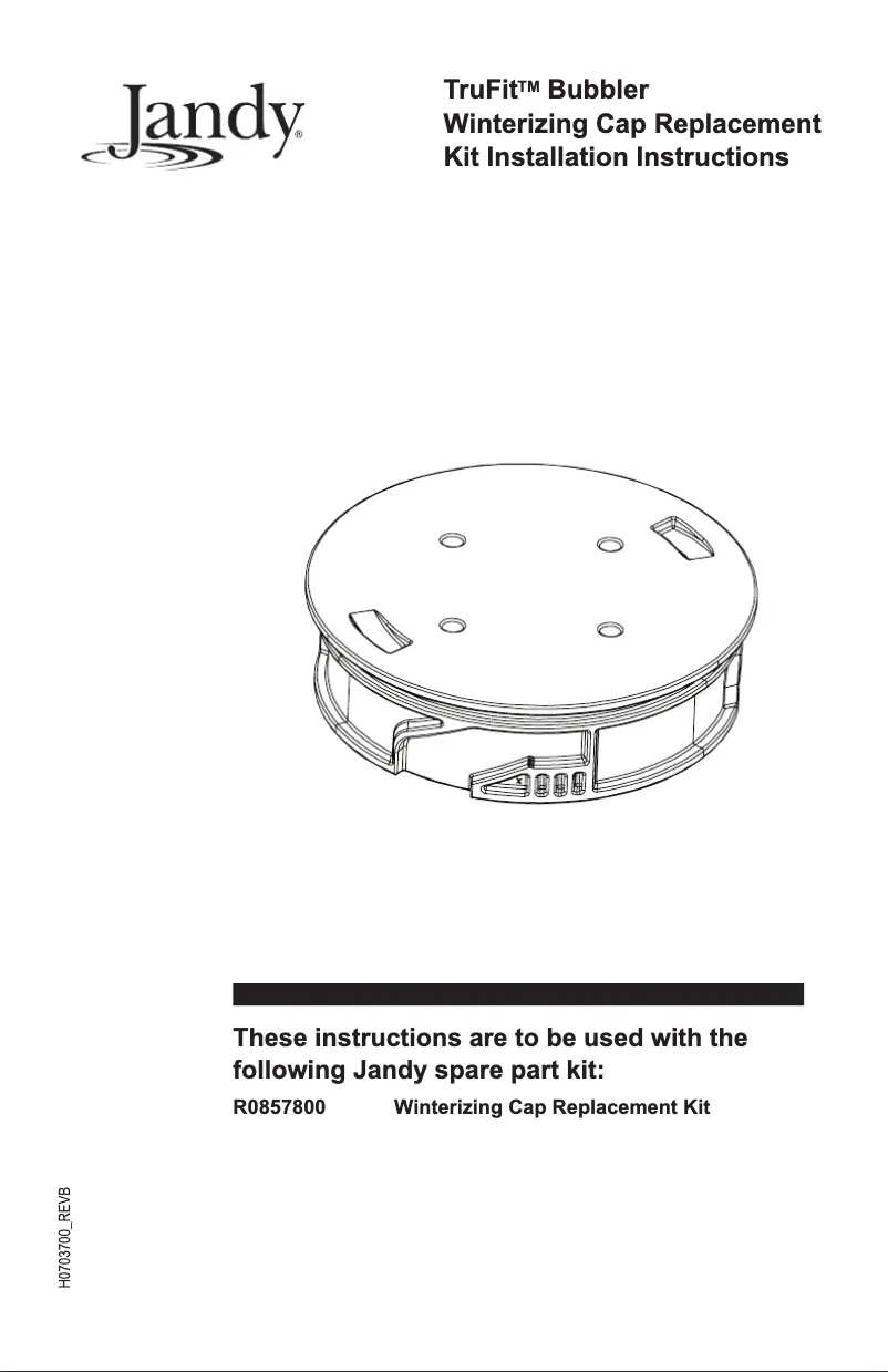 Page 1 de la notice Guide d'installation JANDY TruFit