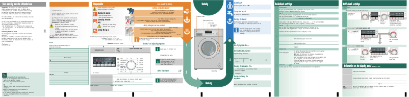 Page 1 de la notice Manuel utilisateur Bosch WAB20268ZA