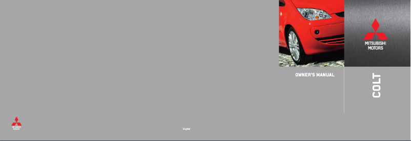 Image de la première page du manuel de l'appareil Colt (2008)