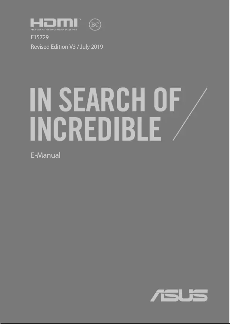 Page n°1 - Manuel utilisateur Asus VivoBook W202NA