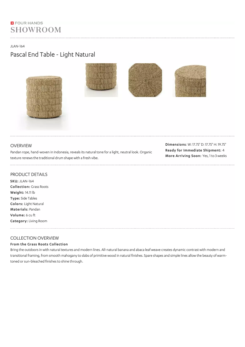 Image de la première page du manuel de l'appareil JLAN-164