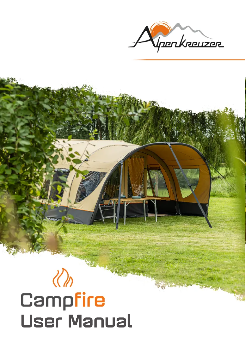 Image de la première page du manuel de l'appareil Campfire