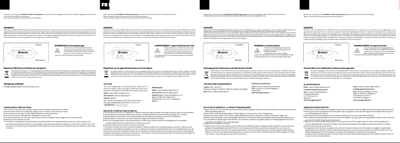 Page 1 de la notice Manuel utilisateur NACON GH-110