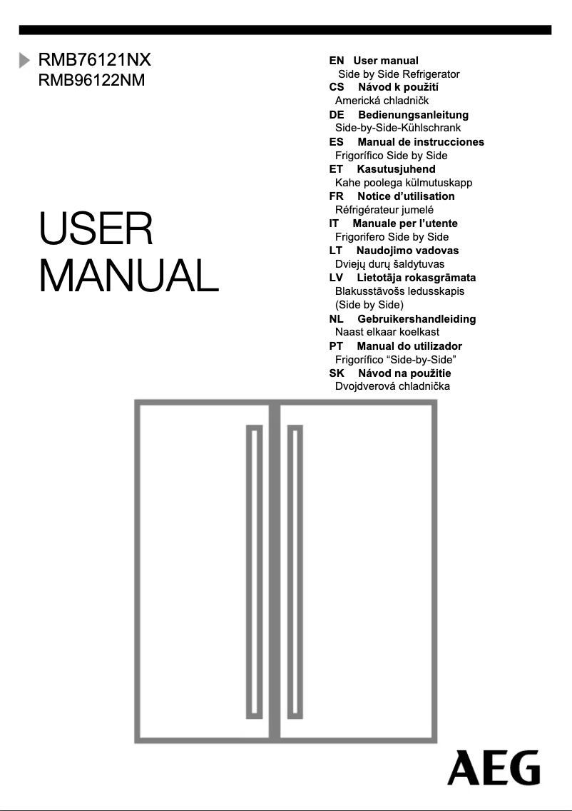 Image de la première page du manuel de l'appareil RMB76121NX