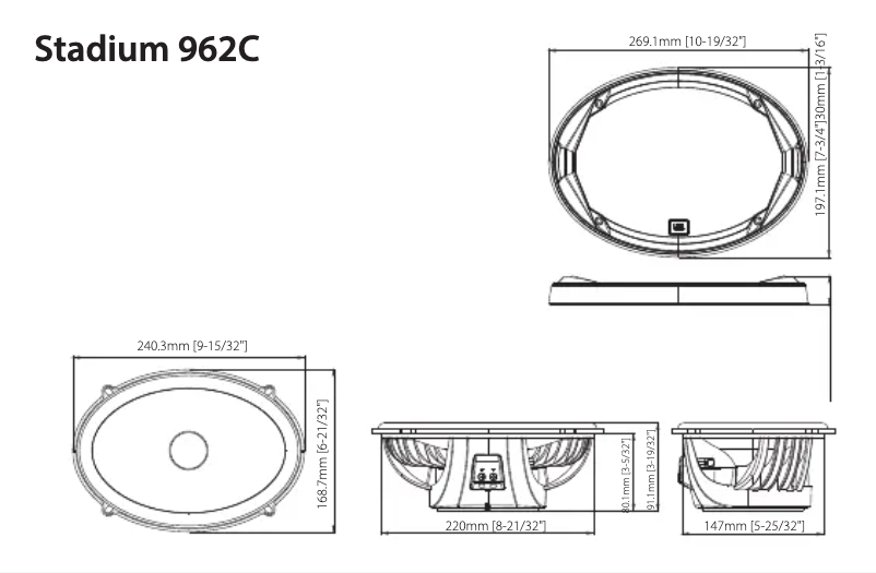 Page n°1 - Manuel utilisateur JBL Stadium 962C