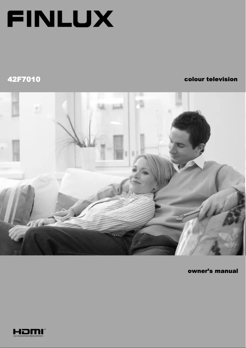 Page 1 de la notice Manuel utilisateur Finlux 42F7010